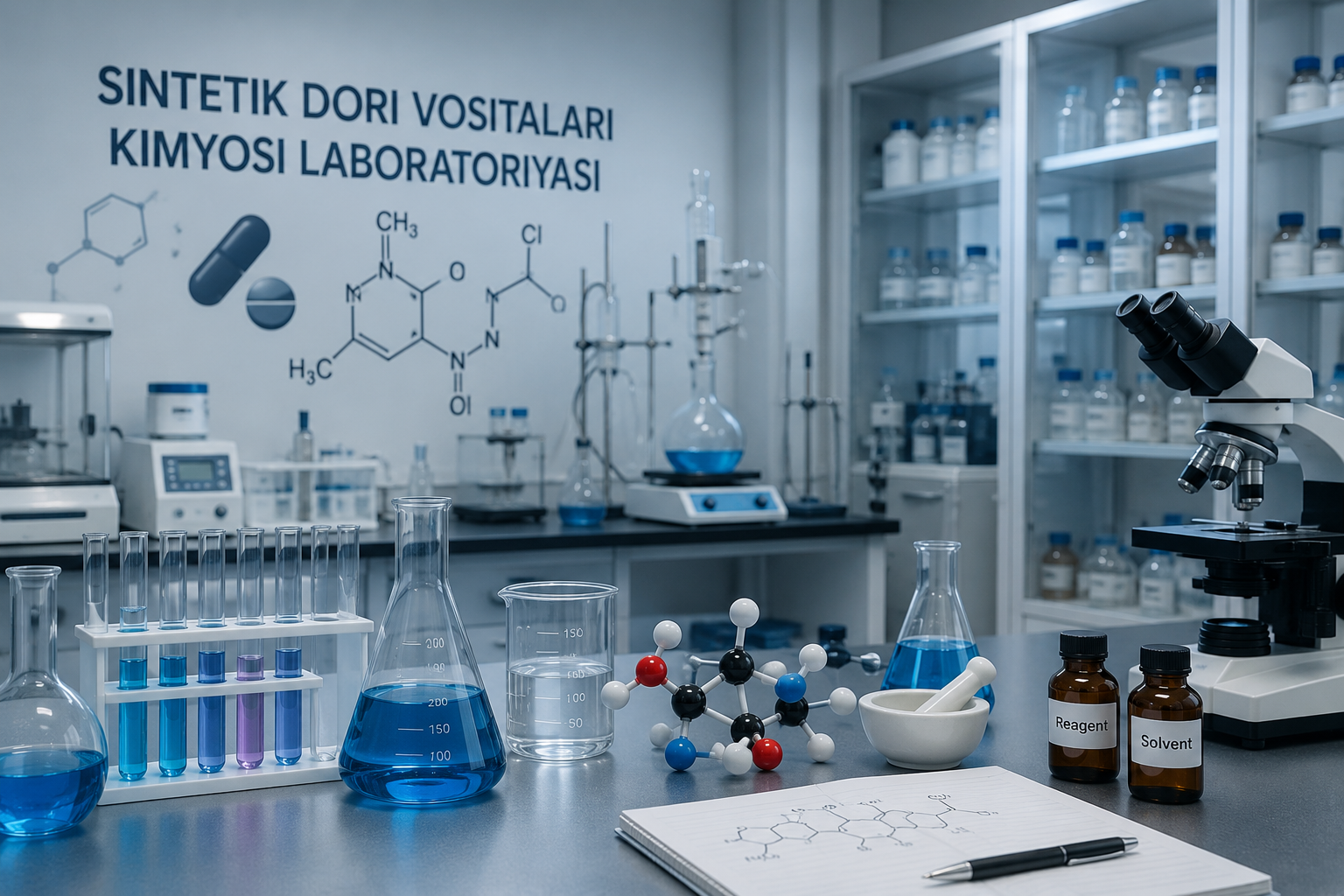 Sintetik dori vositalari kimyosi laboratoriyasi